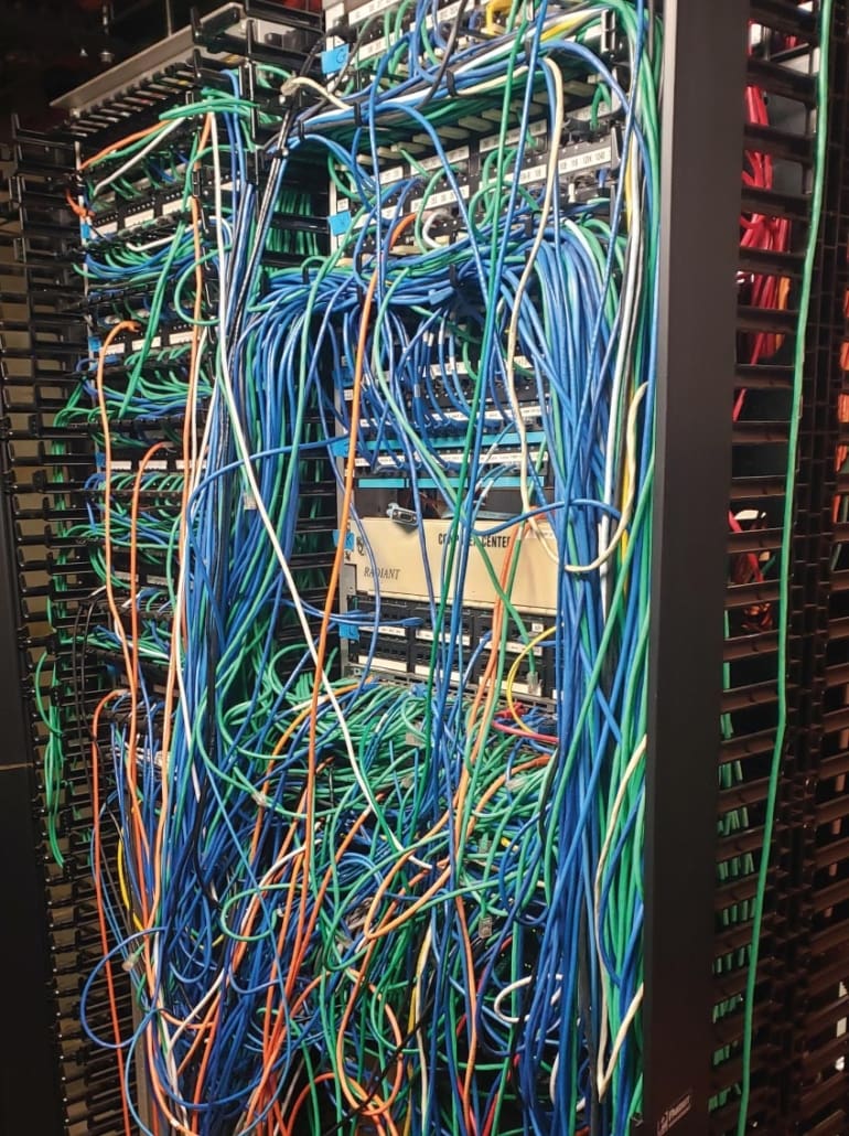 Cabling Before and After Photos - The Navicon Group | Transforming ...